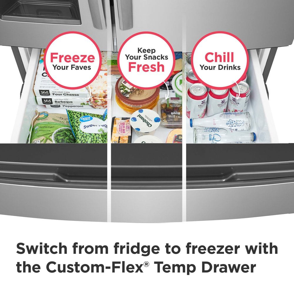 Frigidaire 36 in. French Door Refrigerator, Stainless