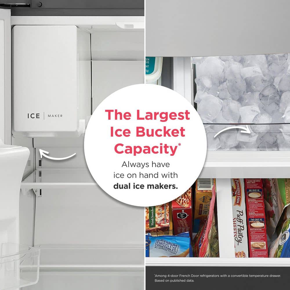 Frigidaire 36 in. 26 cu. ft. 4-Door Refrigerator