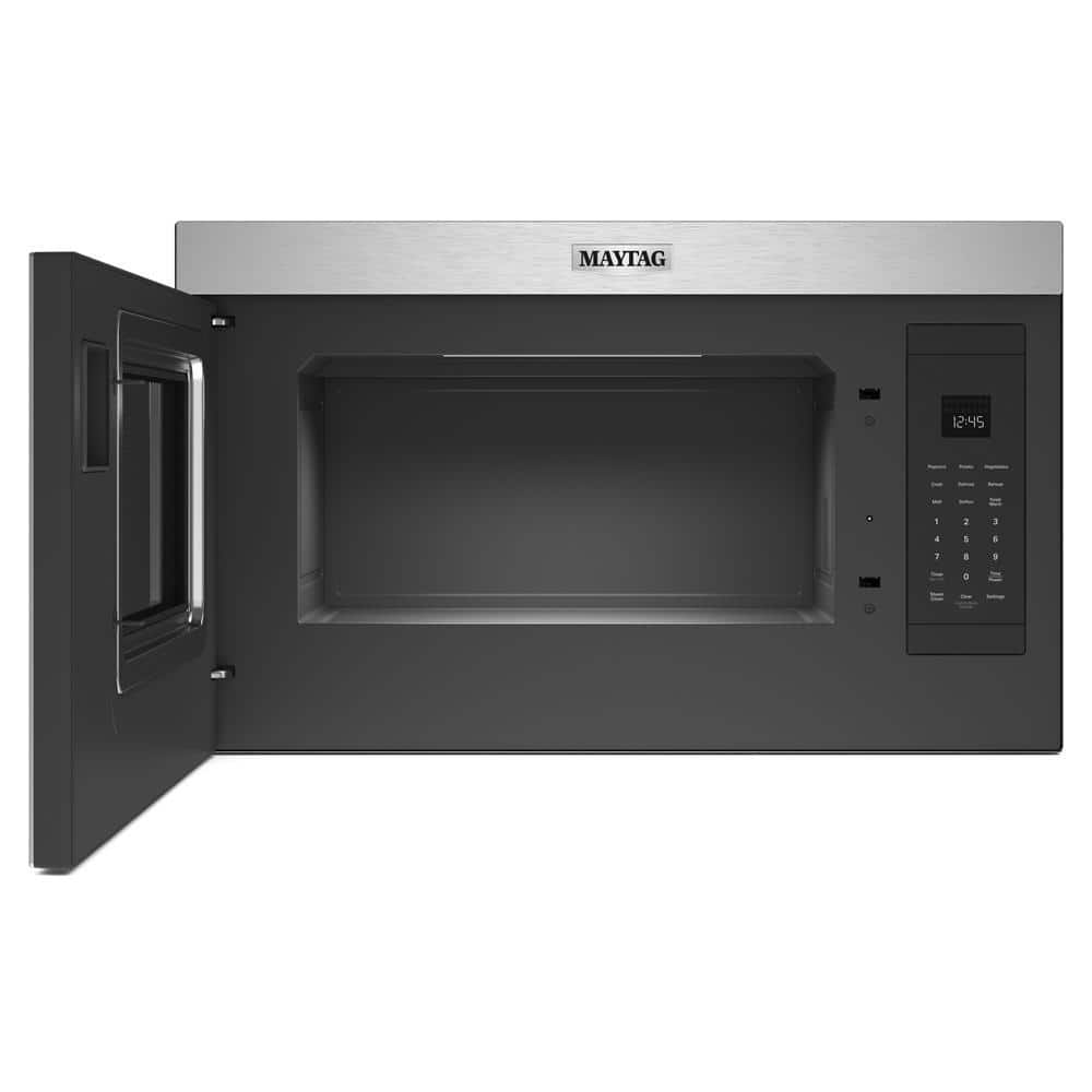 30 in. W 1.1 cu. ft. Stainless Steel Microwave