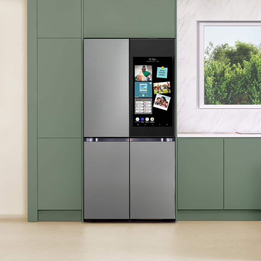 Samsung Bespoke 4-Door Flex Refrigerator with Hub+ Charcoal
