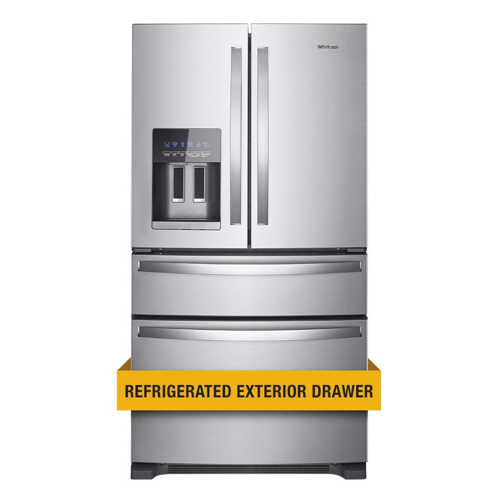 Whirlpool 24.5 cu. ft. French Door Refrigerator Steel
