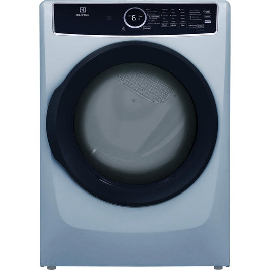 8 cu.ft. vented Front Load Gas Dryer in Glacier Blue