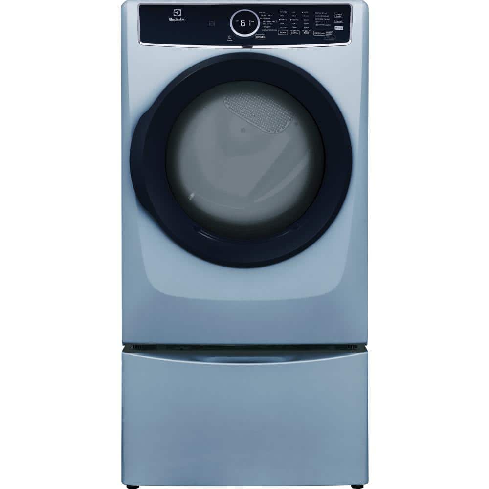 Electrolux 27 in. Pedestal with Drawer in Glacier Blue