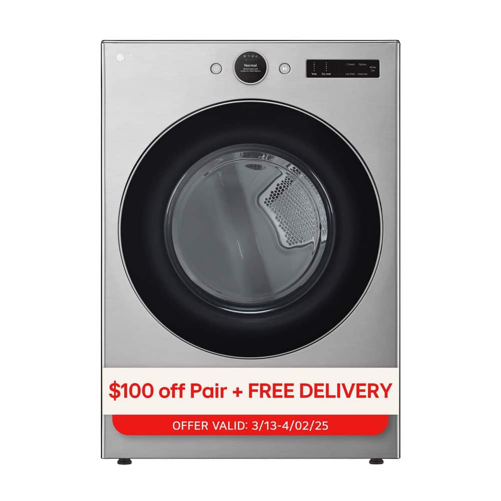 LG 7.4 cu. ft. Vented Gas Dryer, Graphite Steel