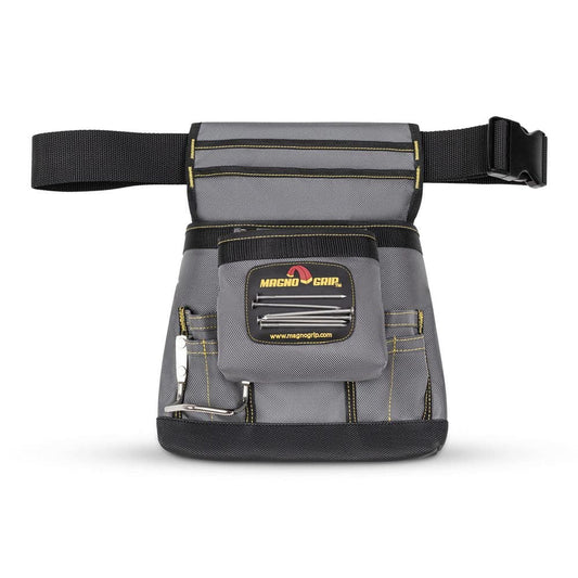 11 in. 10-Pocket Platinum Magnetic Tool Pouch