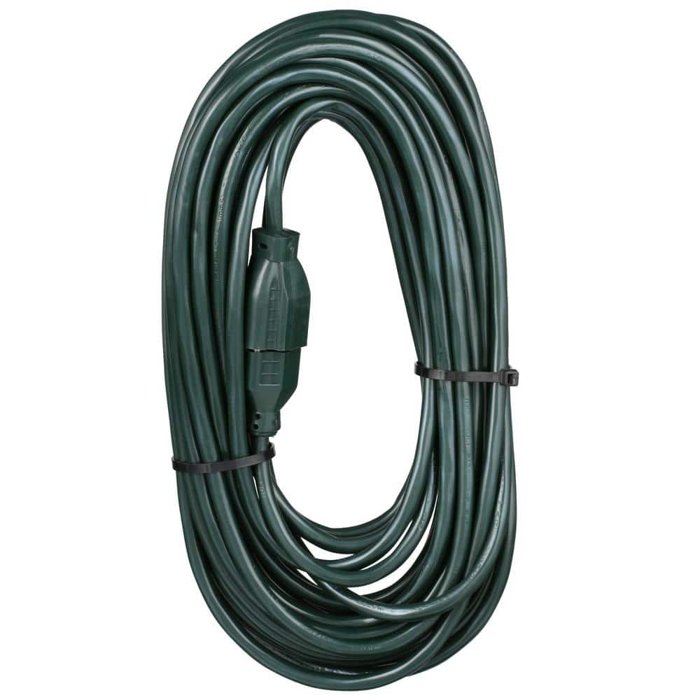 15 ft. Green 16/3 Indoor/Outdoor Extension Cord