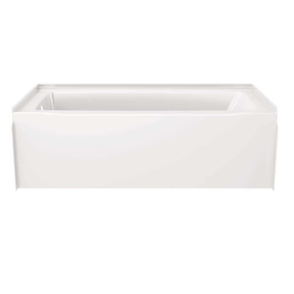 Classic 500 60" Left-Drain Bathtub White