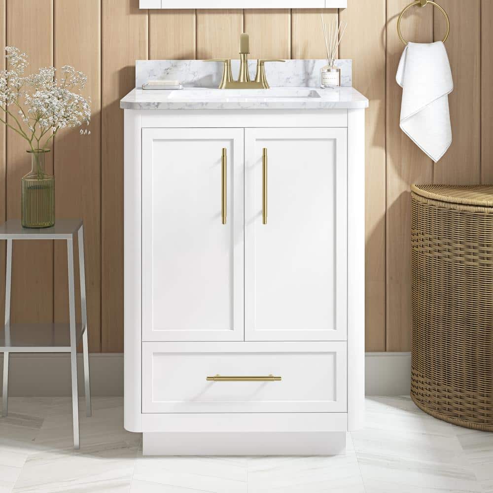 Tamsin 24 in. Single Sink Vanity with Marble Top