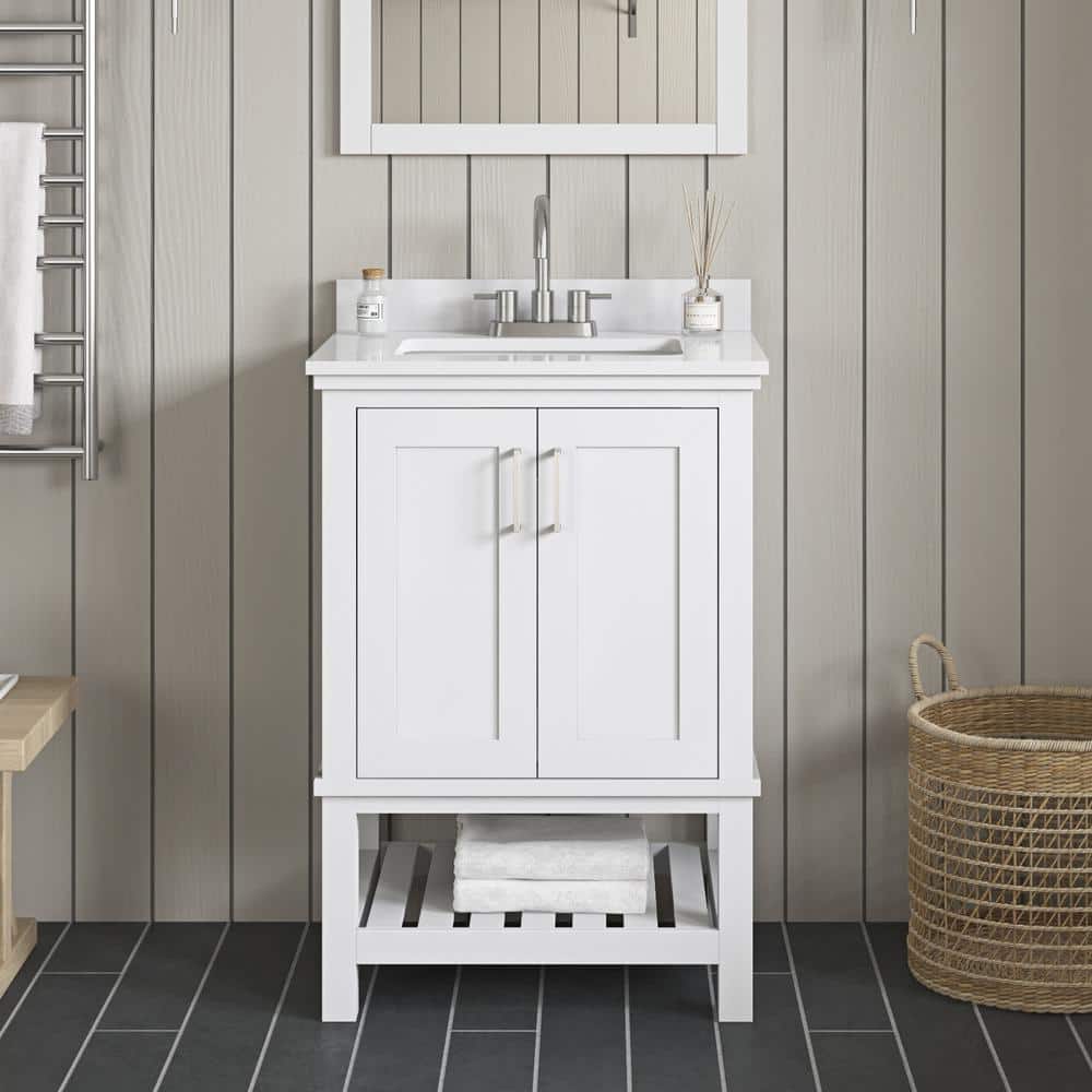 Tupelo 24" Single Sink Vanity with Stone Top