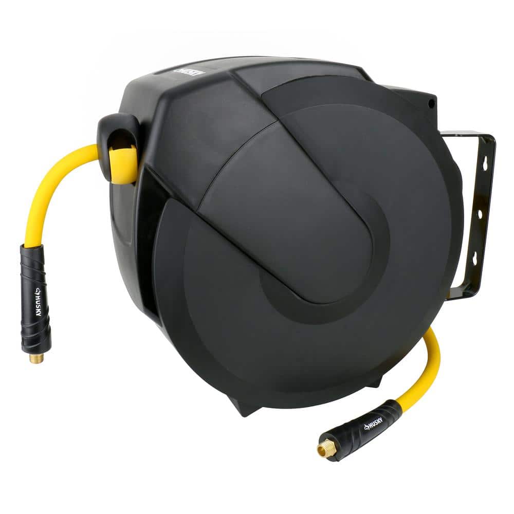 Husky 3/8 in. x 50 ft. Hybrid Air Hose Reel