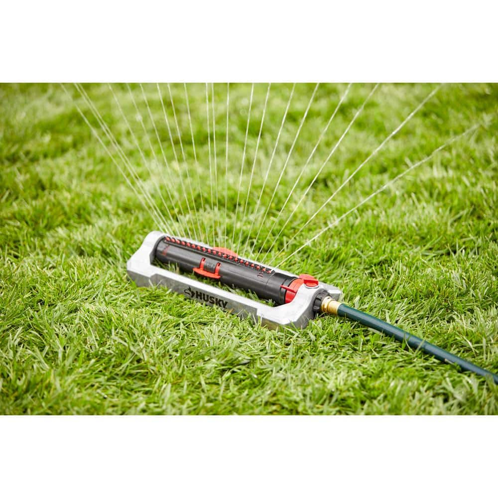 Husky 4500 sq. ft. Turbo Oscillating Sprinkler