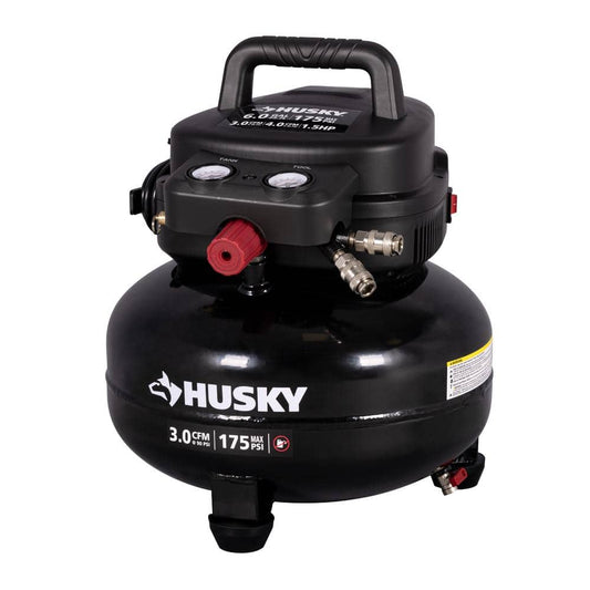 6 Gal 175 PSI Electric Pancake Compressor