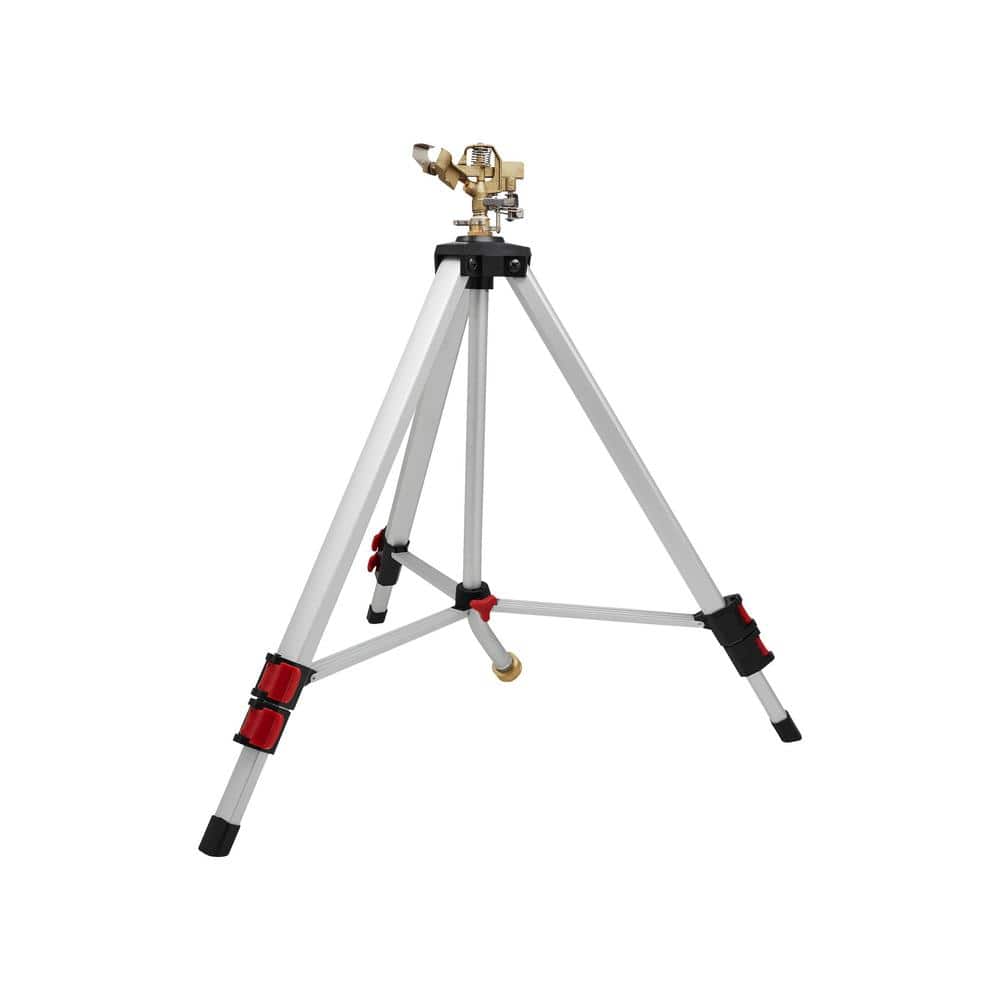 Husky Metal Pulsating Sprinkler with Tripod