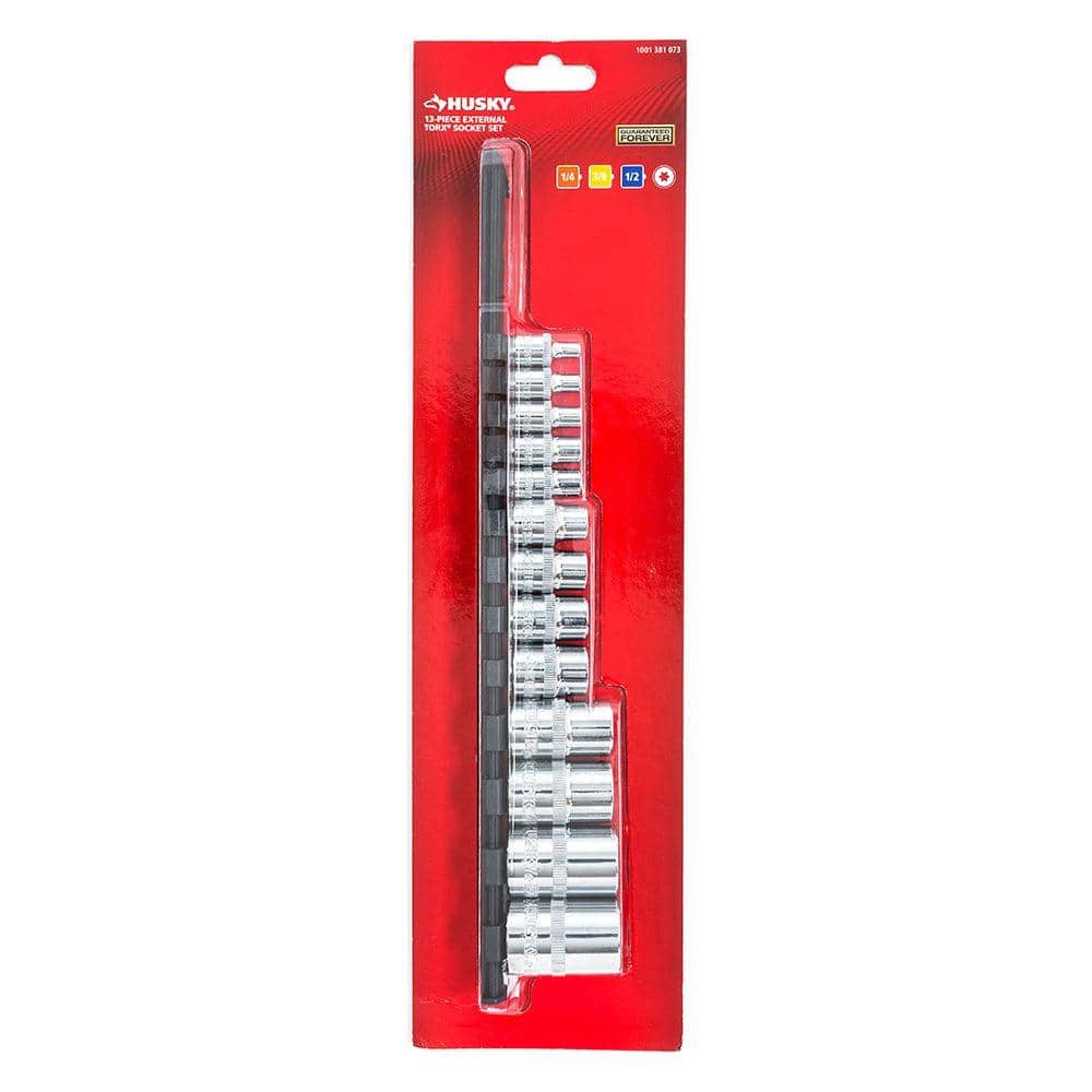Husky E-Torx Socket Set, 13-Piece