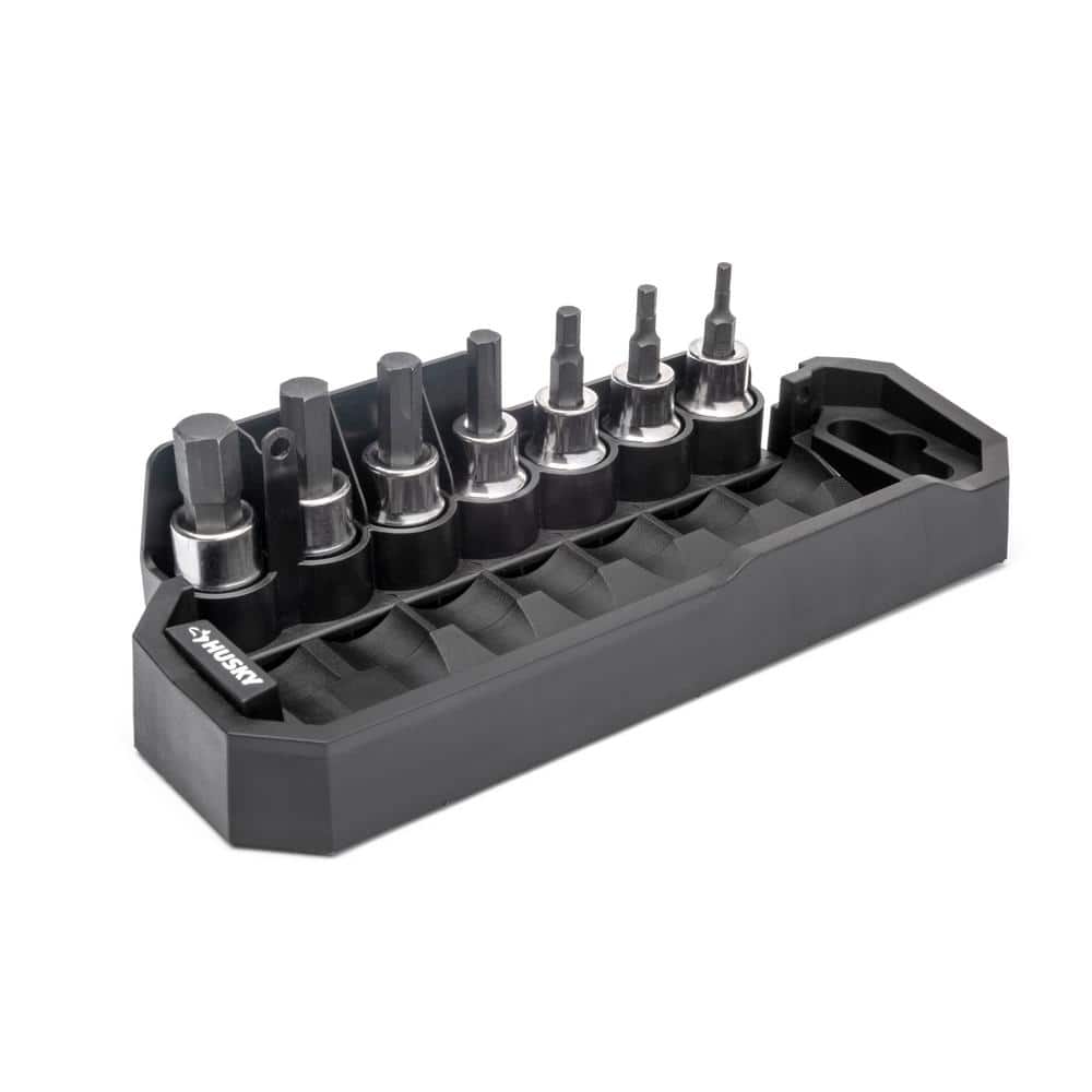Husky 3/8 in. SAE Bit Socket Set (7-Piece)