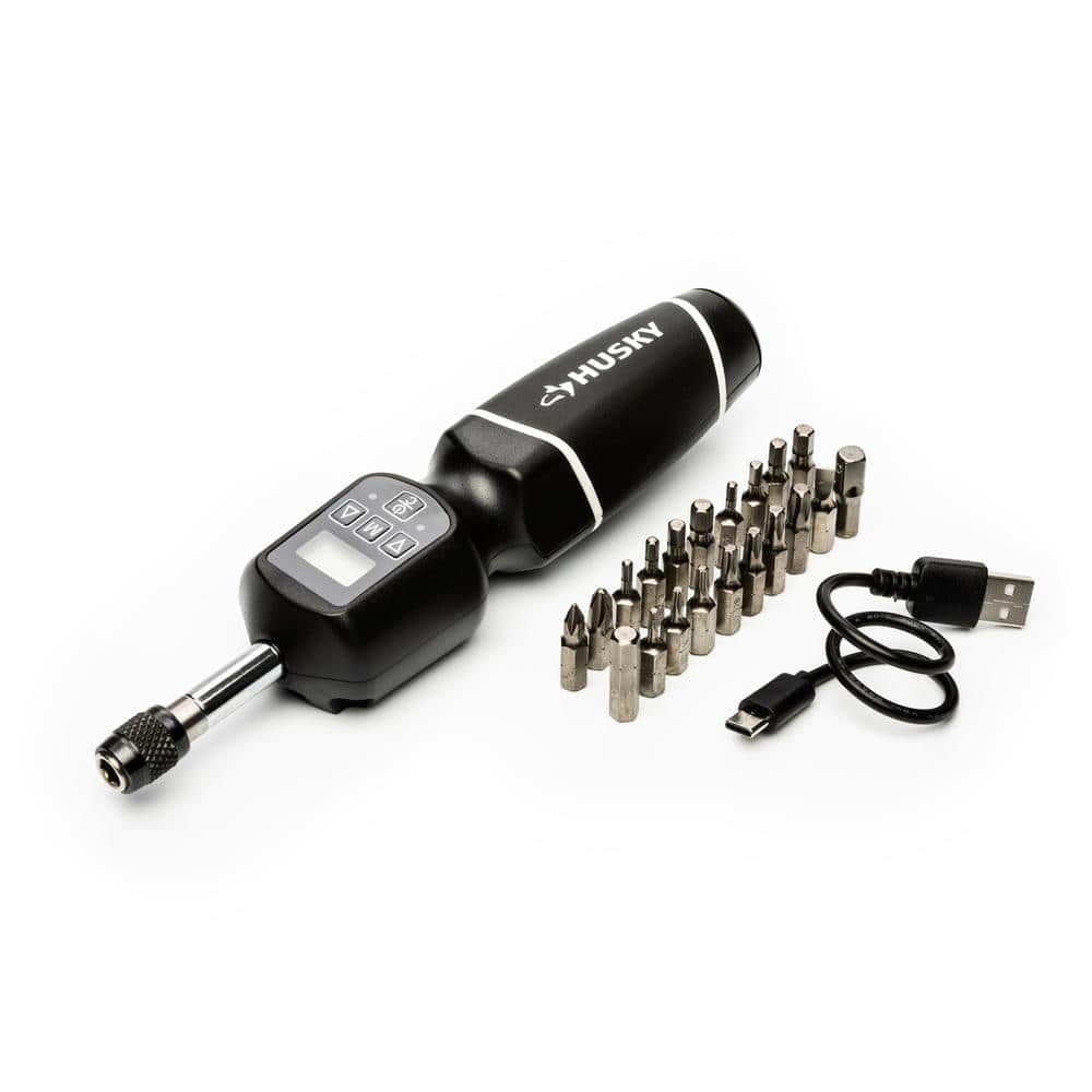 Husky 8-40 in./lbs. Electronic Torque Screwdriver