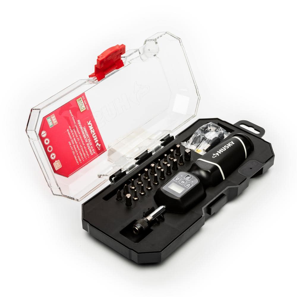 Husky 8-40 in./lbs. Electronic Torque Screwdriver