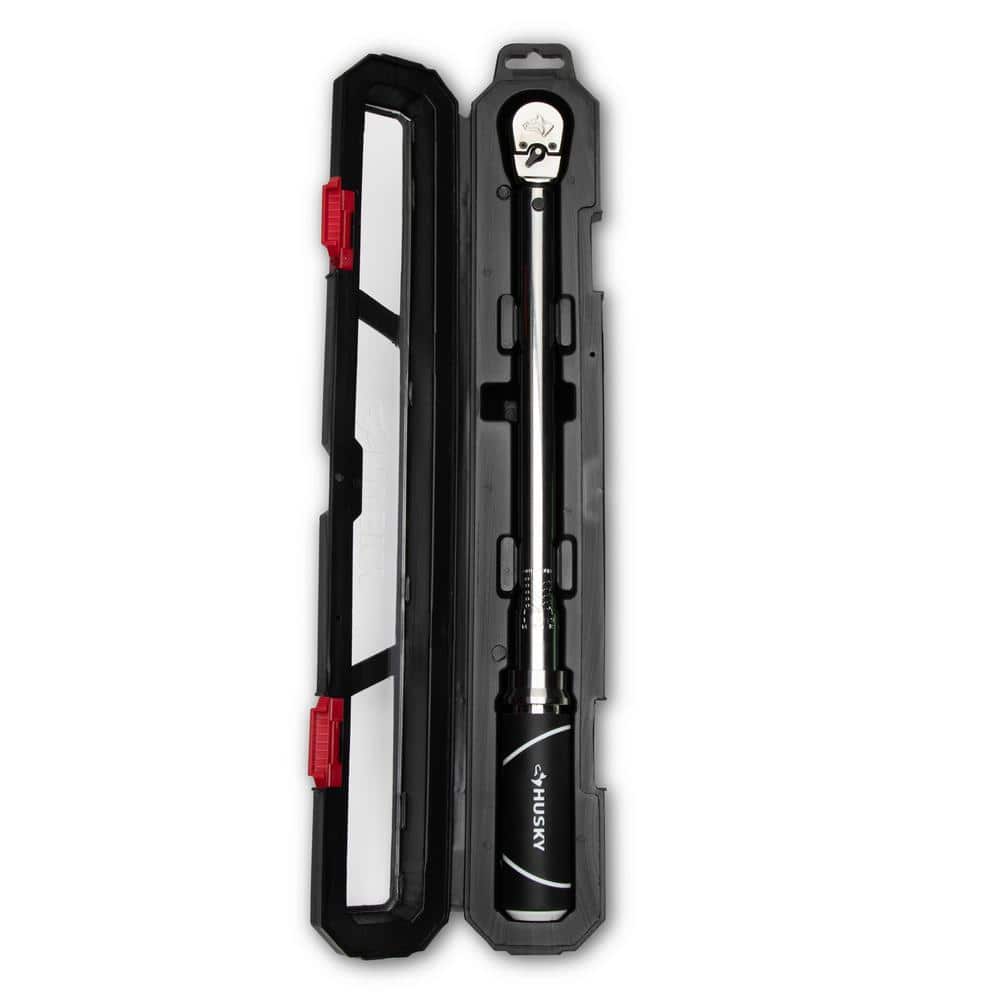 Husky 3/8 in. Drive Torque Wrench, 20-100 ft./lbs.