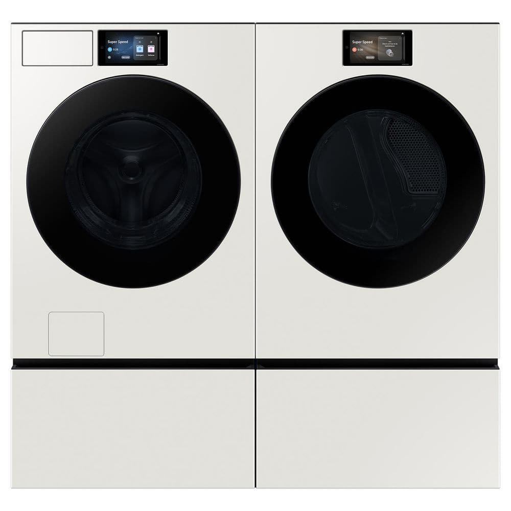Samsung 7.6 cu ft Electric Dryer in Ivory