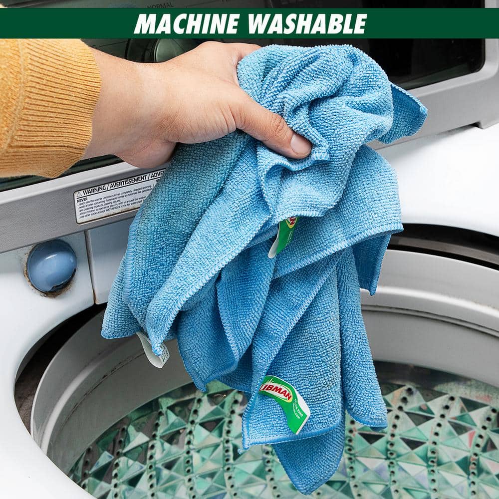 14x14 in. Microfiber Cloth Towels (24-Pack)
