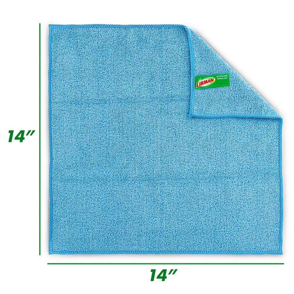 14x14 in. Microfiber Cloth Towels (24-Pack)