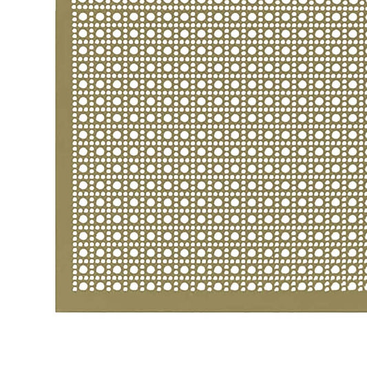 24 in. x 36 in. Lincane Aluminum Sheet Brass