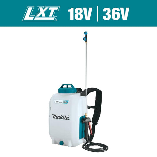 Makita 18V Cordless 4 Gallon Backpack Sprayer
