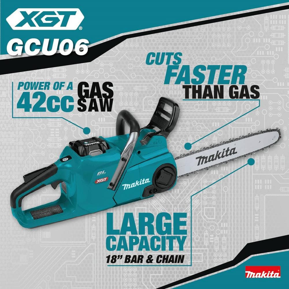 XGT 18 in. 40V Brushless Cordless Chainsaw