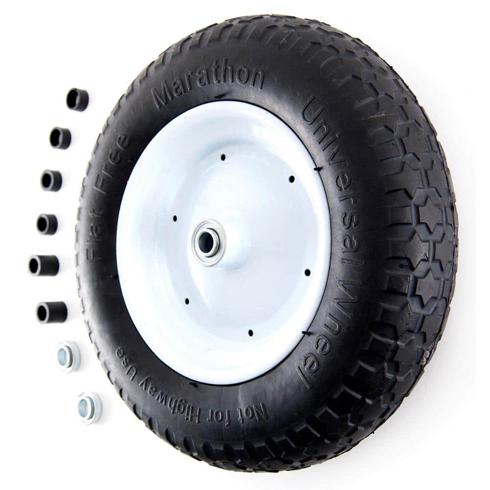 Marathon 14.5" Flat Free Universal Wheel