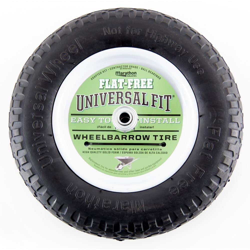 Marathon 14.5" Flat Free Universal Wheel
