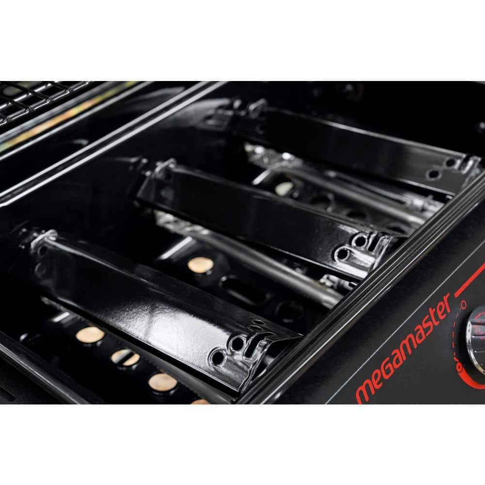 3-Burner Propane Gas Grill in Black