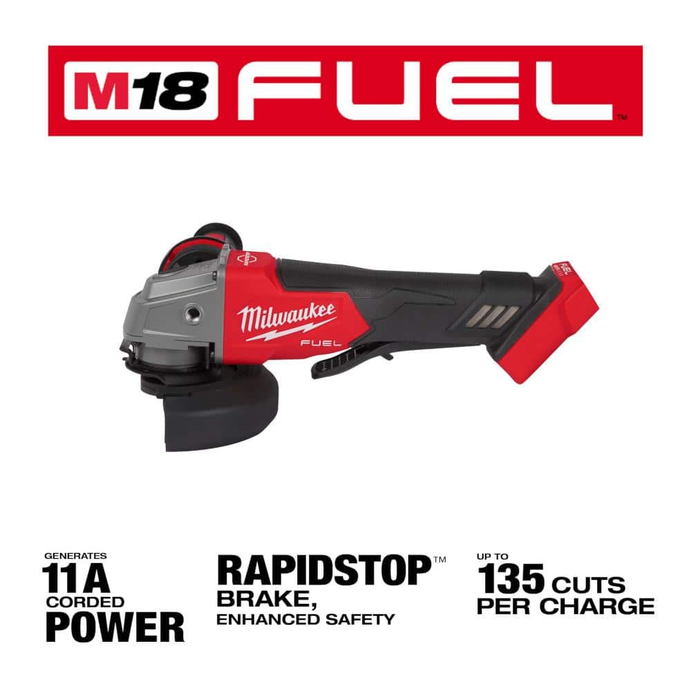 Milwaukee M18 FUEL 18V Grinder 4-1/2 in./5 in.