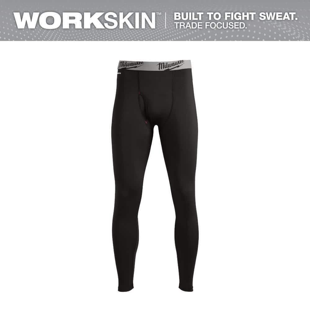 Milwaukee Men's M Black WORKSKIN Thermal Pants