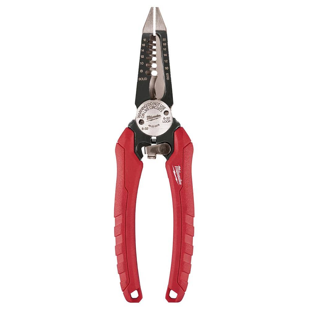 7.75 in. Electricians 6-in-1 Wire Strippers