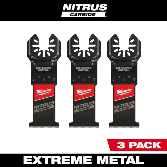 1-3/8" Nitrus Carbide Metal Cutting Blade 3pc