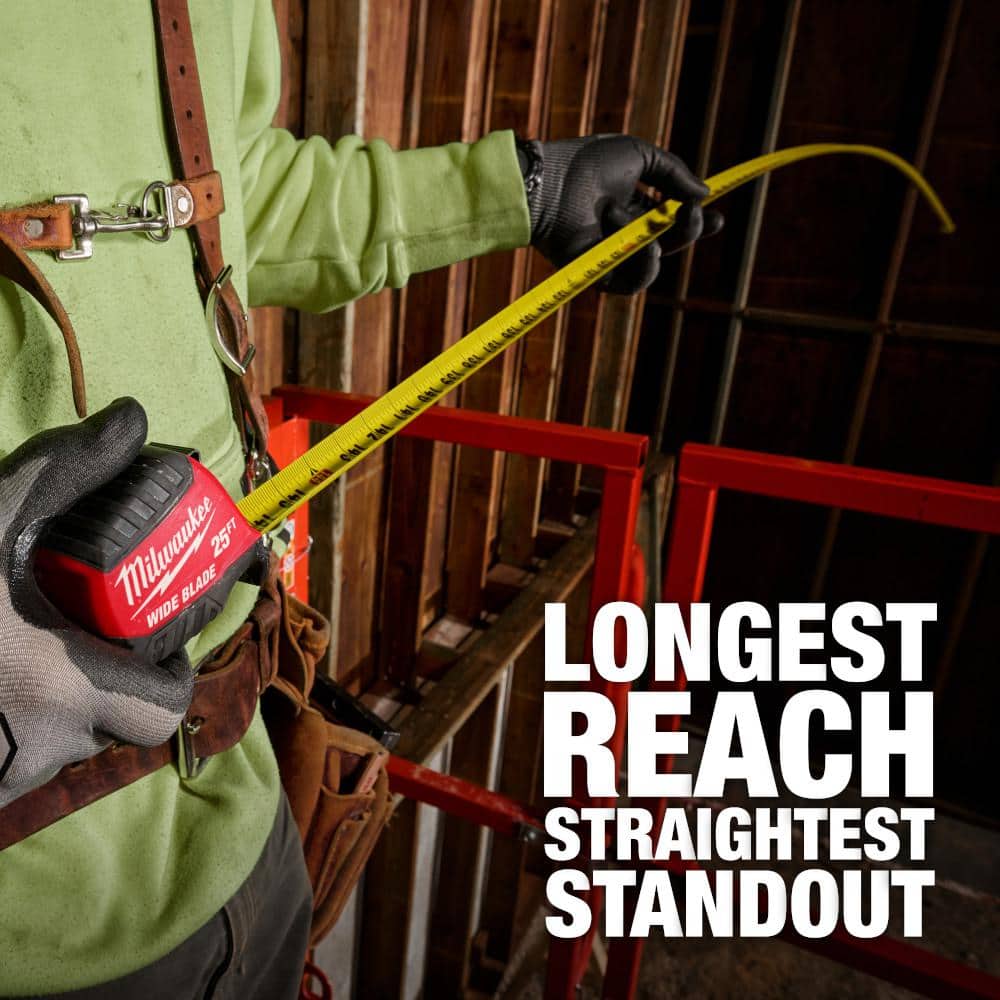 16 ft. Wide Blade Tape Measure, 16 ft. Reach
