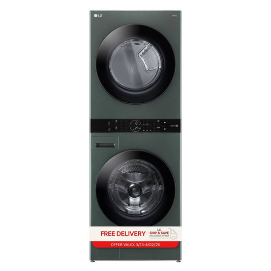 WashTower SMART Laundry Center 4.5/7.4 cu ft Green