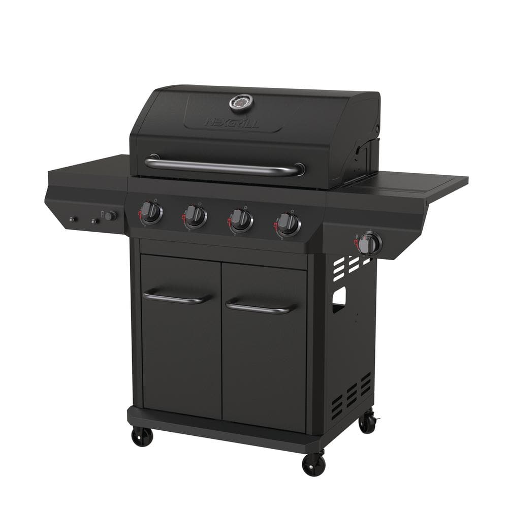 Nexgrill 4-Burner Propane Grill, Graphite