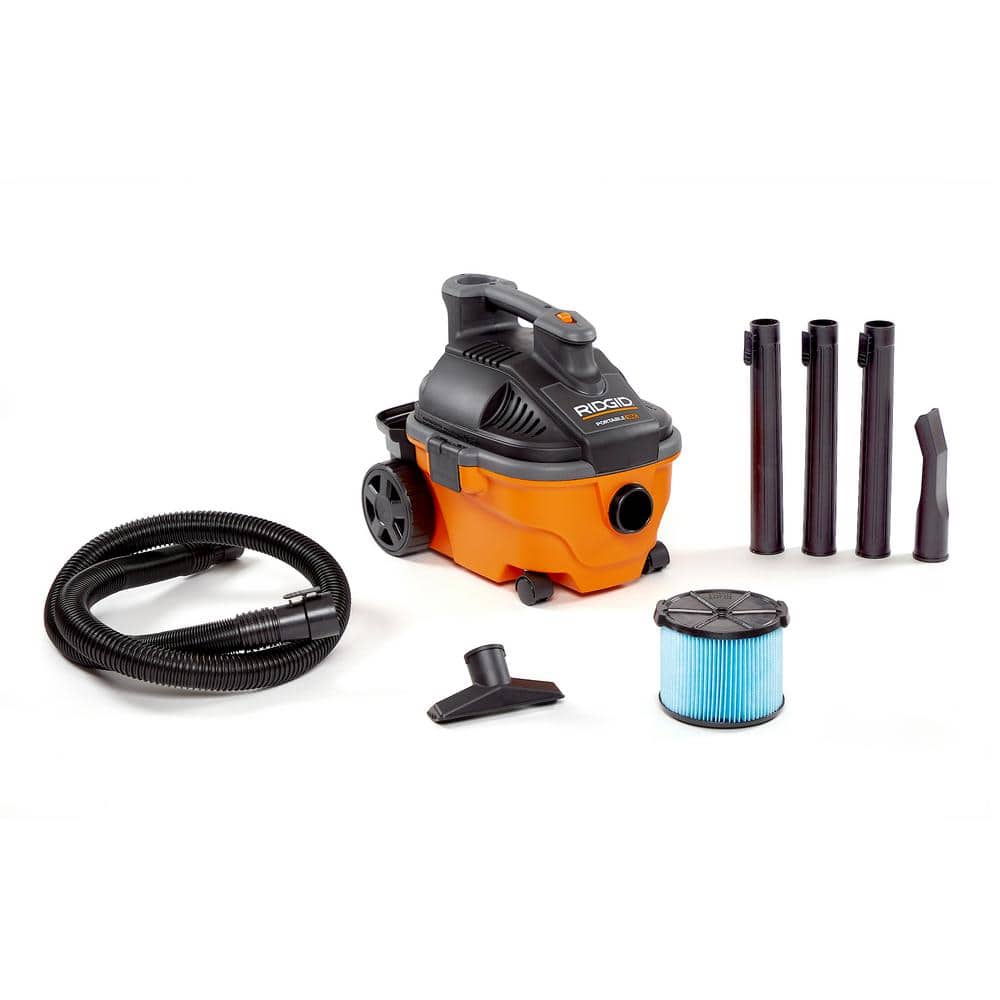 4 Gal 5.0 HP Wet/Dry Vac with Fine Dust Filter