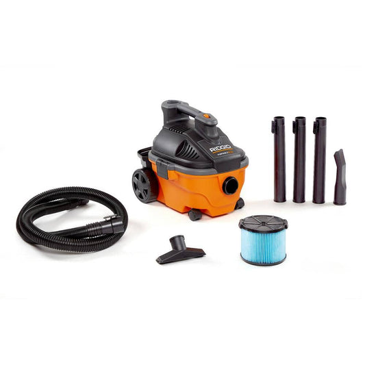 4 Gal 5.0 HP Wet/Dry Vac with Fine Dust Filter