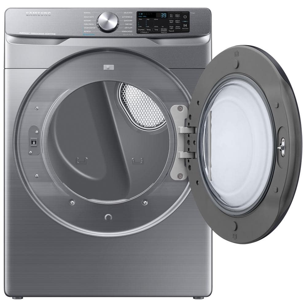 Samsung 7.5 cu. ft. Smart Stackable Electric Dryer with Steam