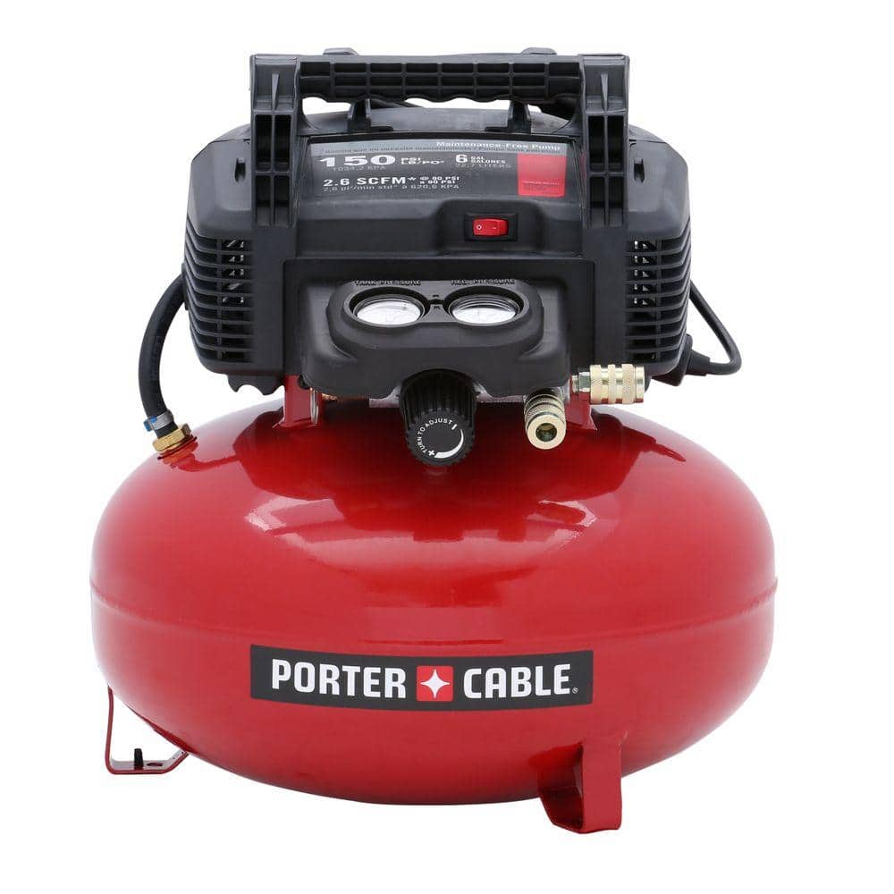 6 Gal. 150 PSI Portable Air Compressor