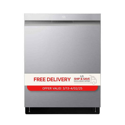 24 in. PrintProof SS Smart Dishwasher
