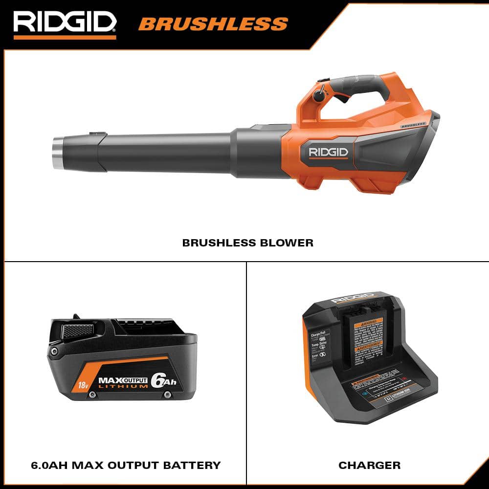 18V Cordless Leaf Blower & Battery