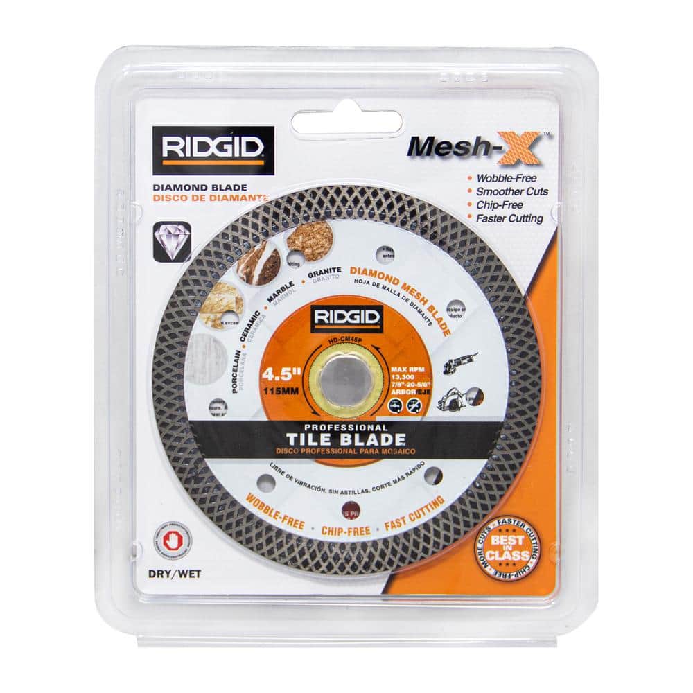 4.5 in. Continuous Rim Blade with Mesh Rim