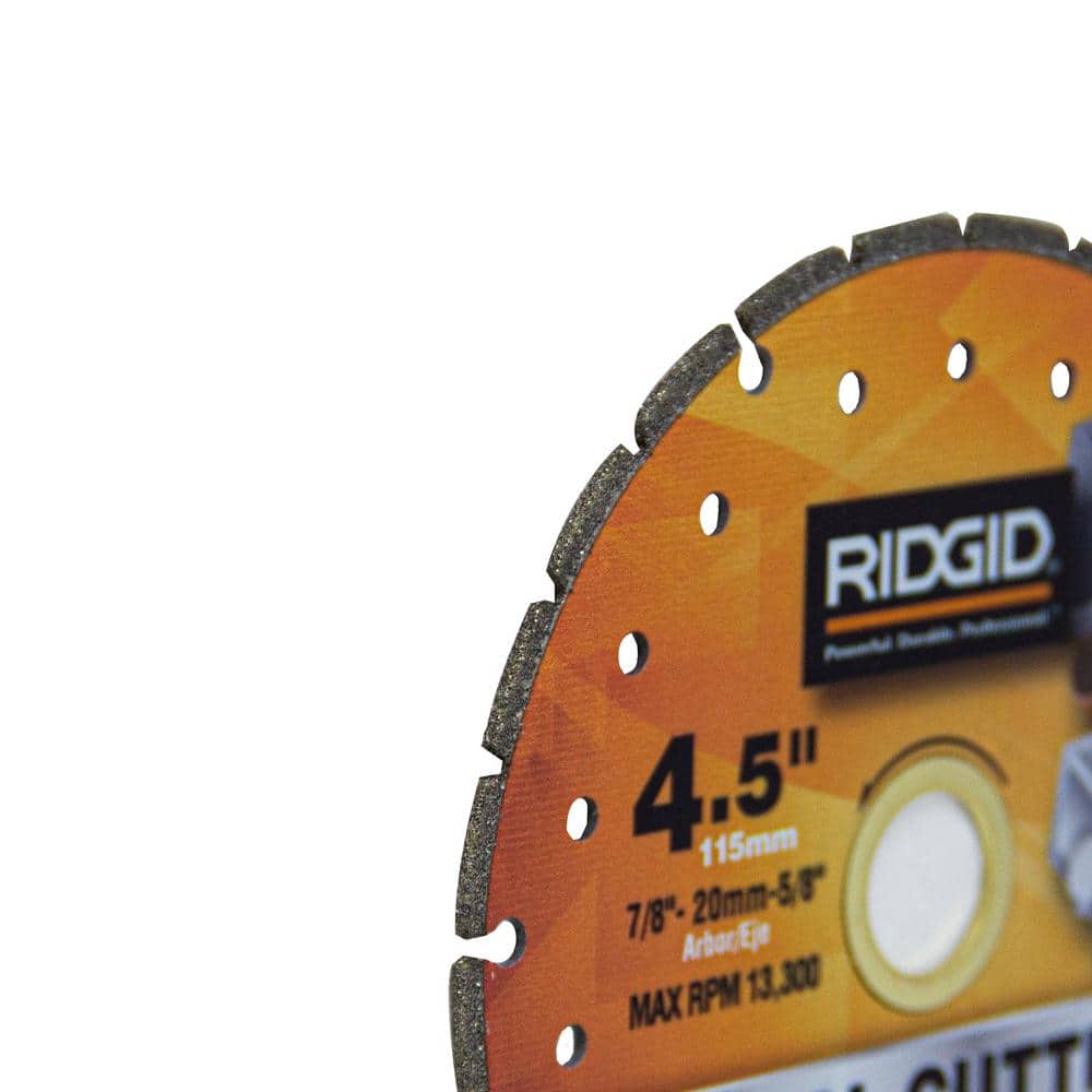 4.5 in. Diamond Cutting Diamond Blade