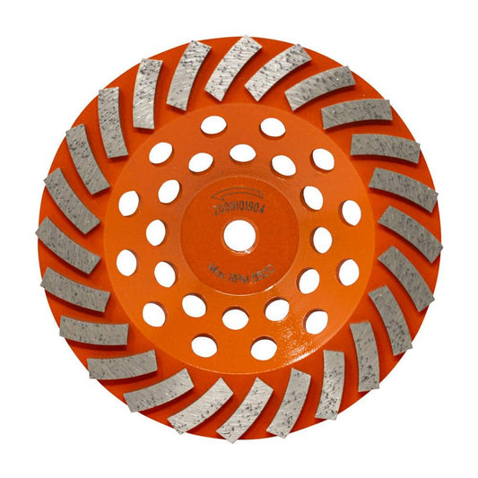 7 in. 24-Segment Turbo Cup Grinding Wheel