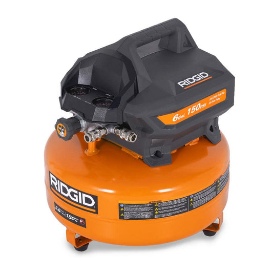 RIDGID 6 Gal. 150 PSI Pancake Compressor