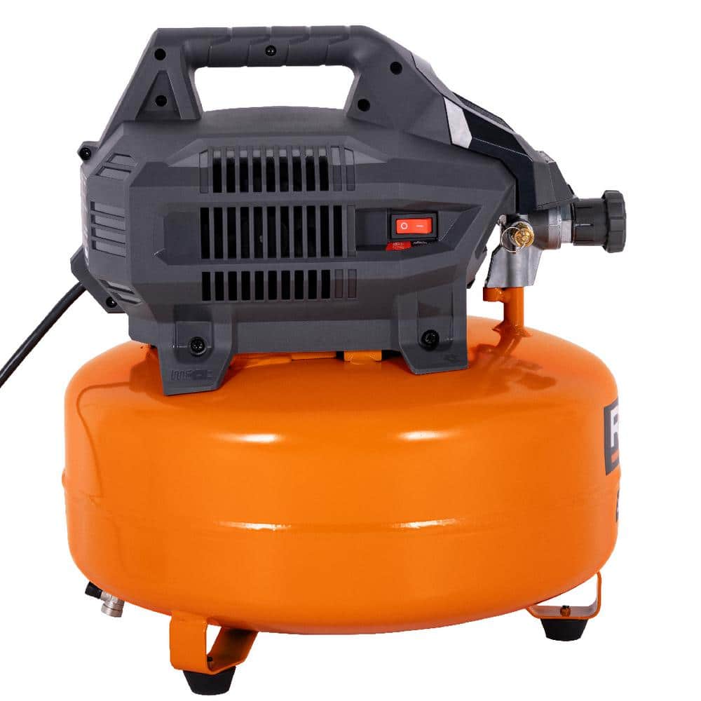 RIDGID 6 Gal. 150 PSI Pancake Compressor Set