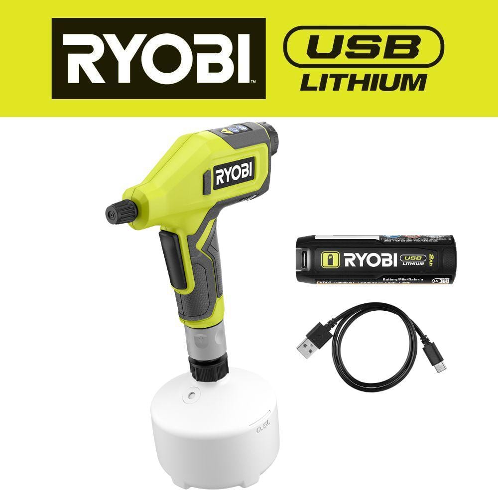 USB Lithium Sprayer with 2.0Ah Battery